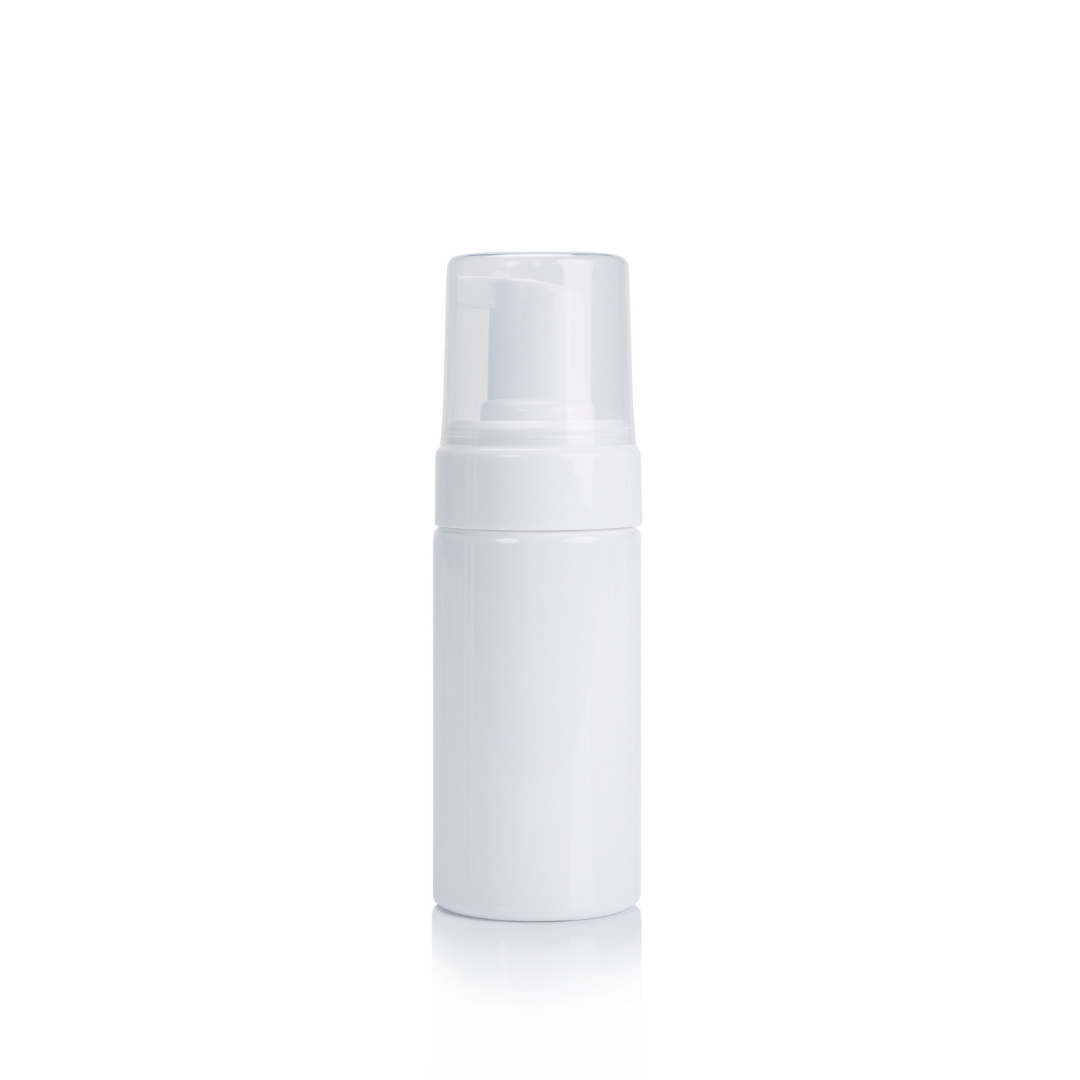 Empty Foaming Pump Bottles 100ml - White