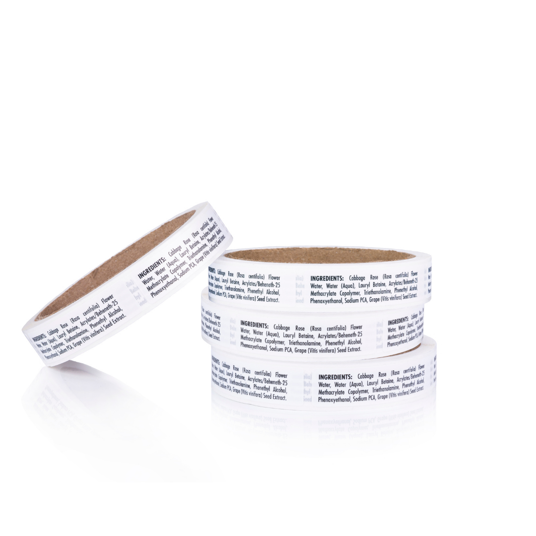 Buy Bulk & Save - Cleanser Ingredient Labels (200 labels)