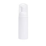 White foaming pump bottle