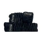 Lash Cleansing Headband and Wrist Towel Band Set