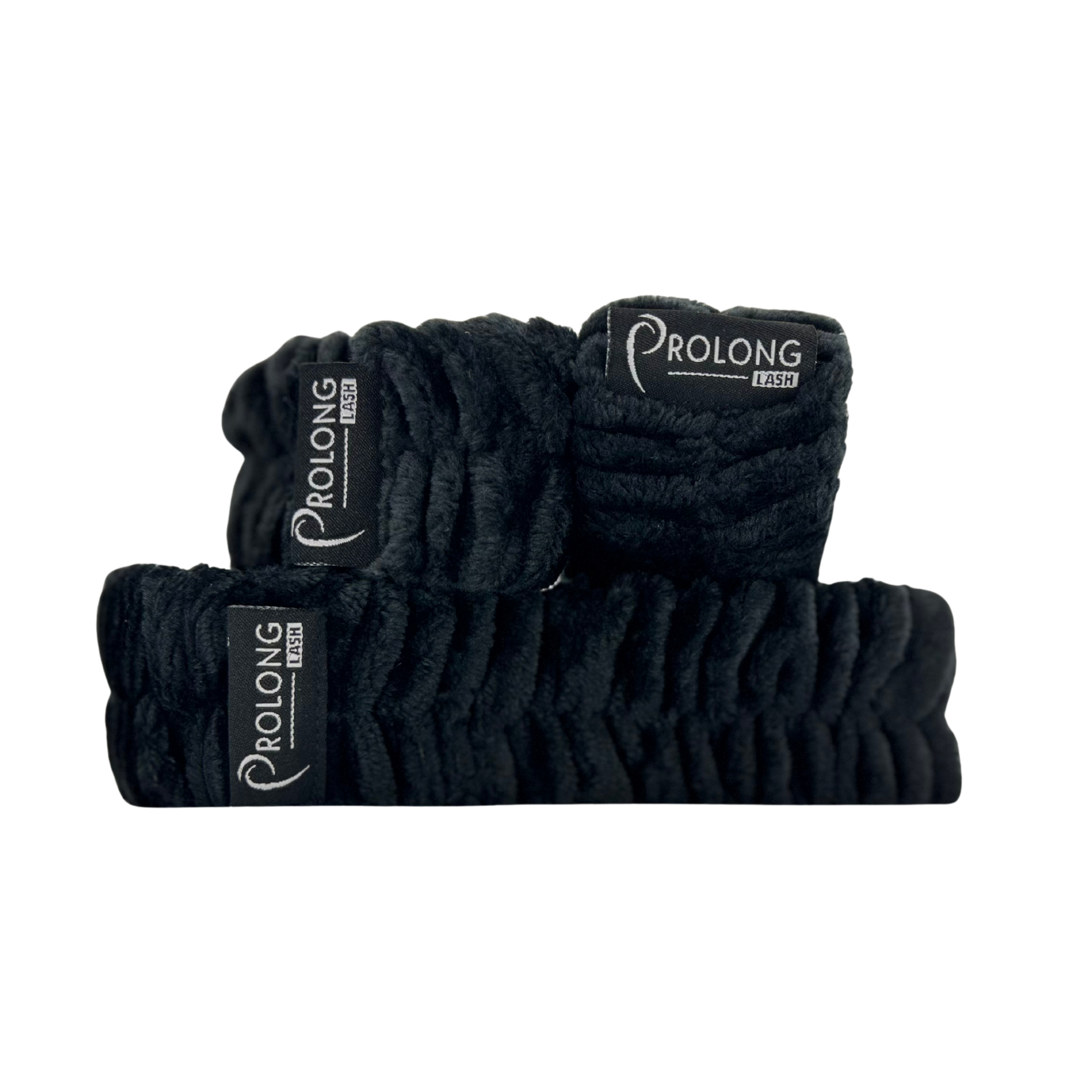 Lash Cleansing Headband and Wrist Towel Band Set