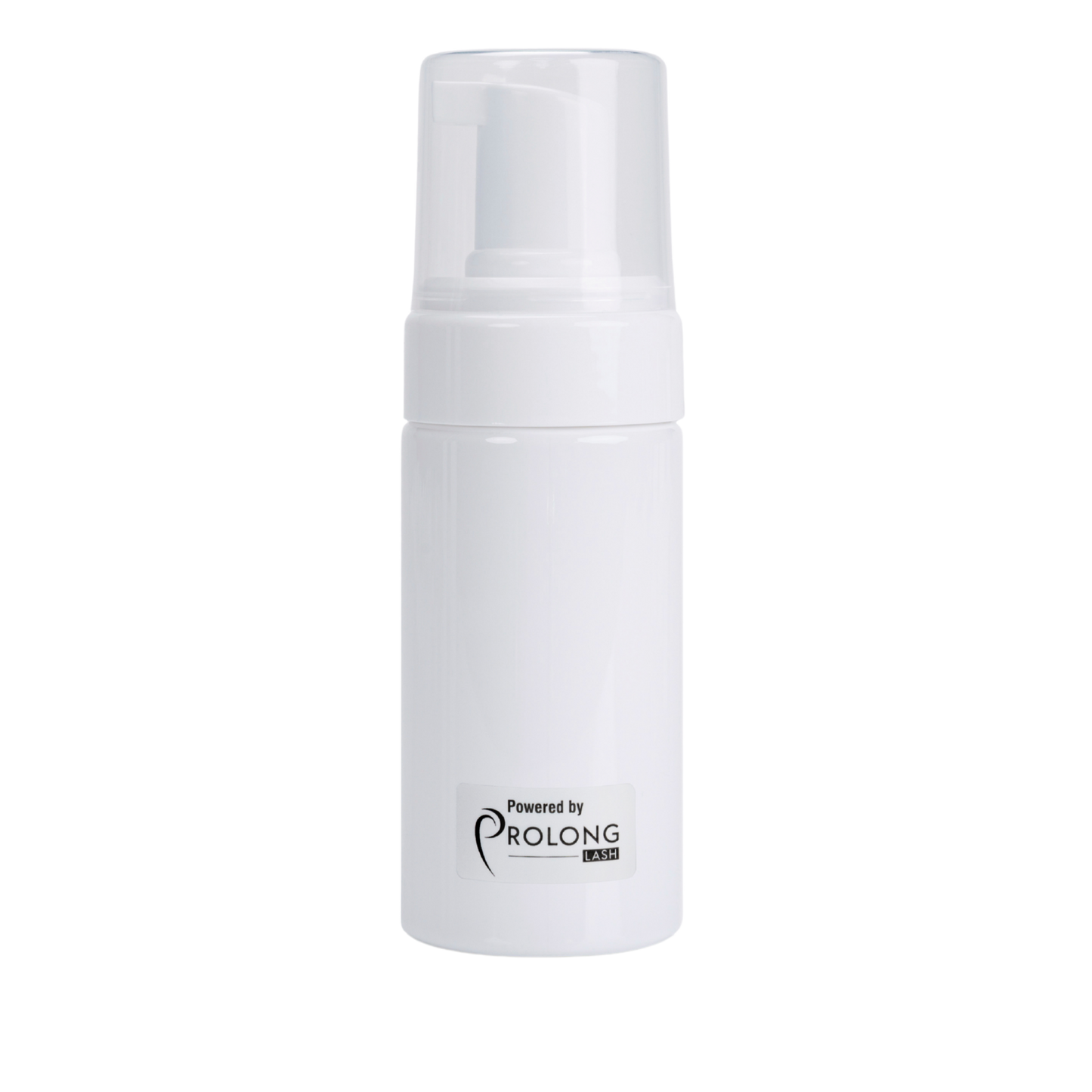 White foam bottle with 'Powered by Prolong' label on a white background