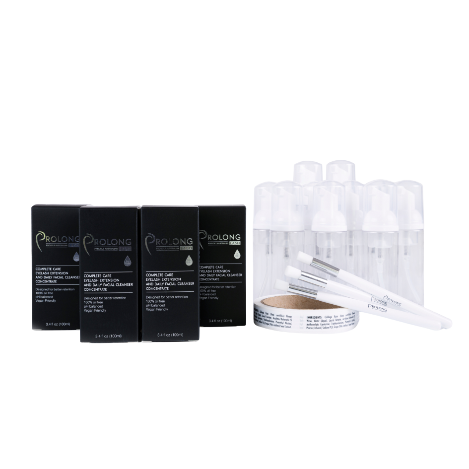 Eyelash Extension Cleanser Concentrate - 100ml Starter Pack